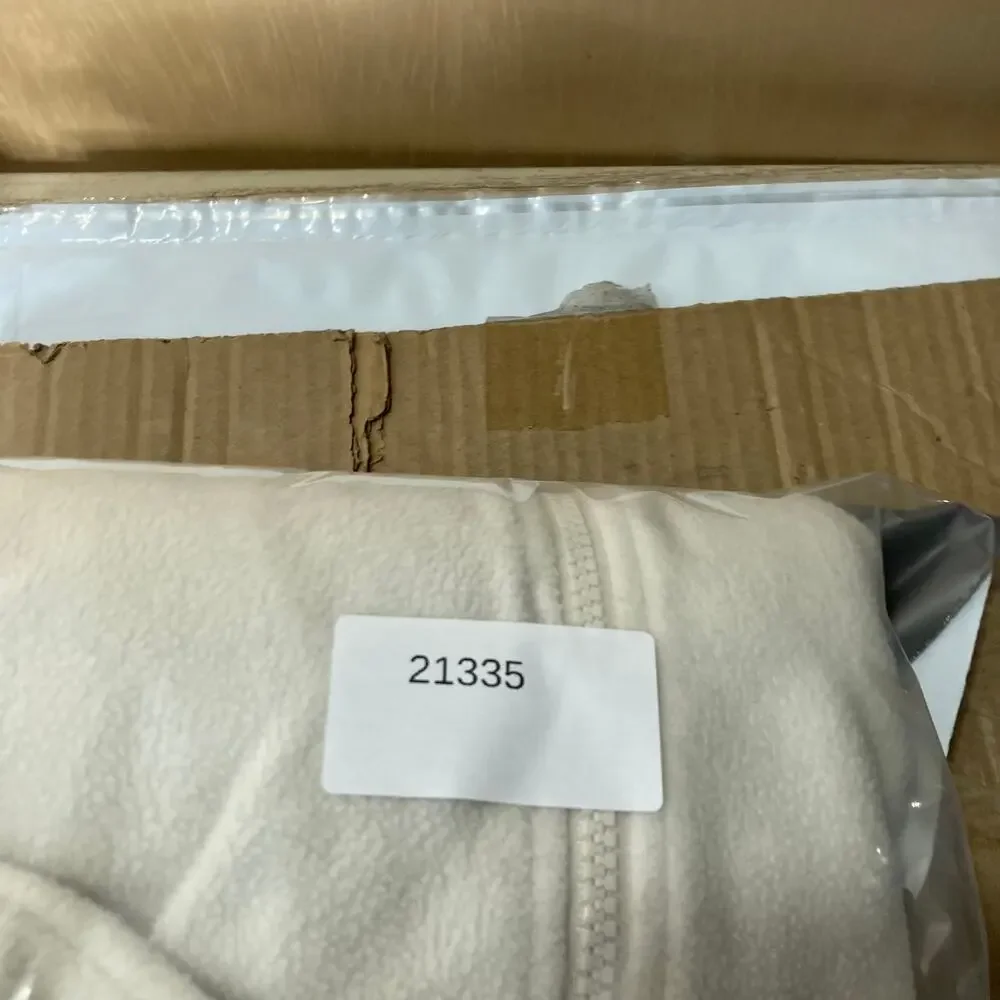The North Face‎ Jacket Boys XL Cream Fleece Full Zip Outdoor